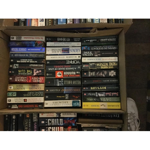 272 - 7 BOXES OF BOOKS MOSTLY PAPERBACKS