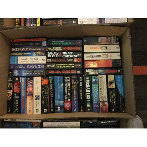 272 - 7 BOXES OF BOOKS MOSTLY PAPERBACKS