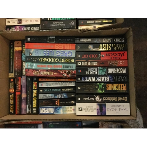 272 - 7 BOXES OF BOOKS MOSTLY PAPERBACKS