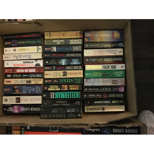 272 - 7 BOXES OF BOOKS MOSTLY PAPERBACKS