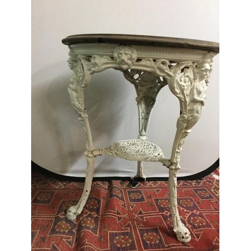 276 - VICTORIAN CAST IRON BASED PUB TABLE