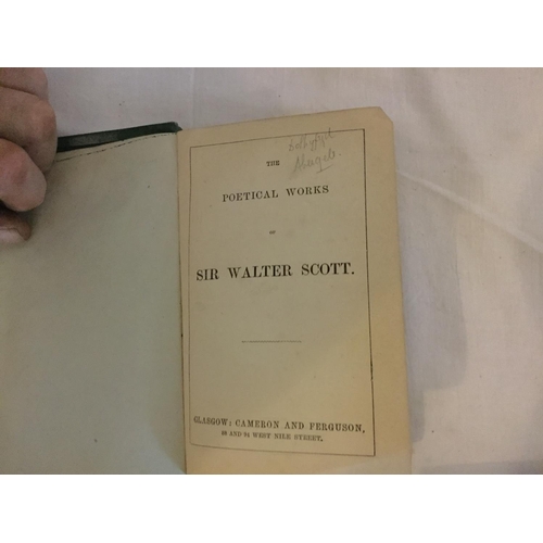 277 - QTY OF POETRY BOOKS TO INCLUDE KEATS, ROBERT BROWNING, KIPLING, MILTON, TENNYSON,