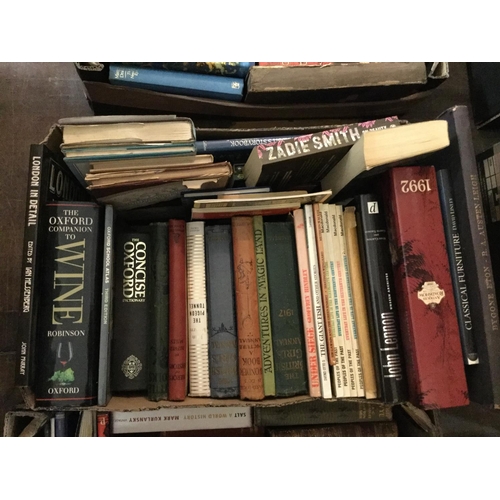 306 - 7 BOXES OF BOOKS