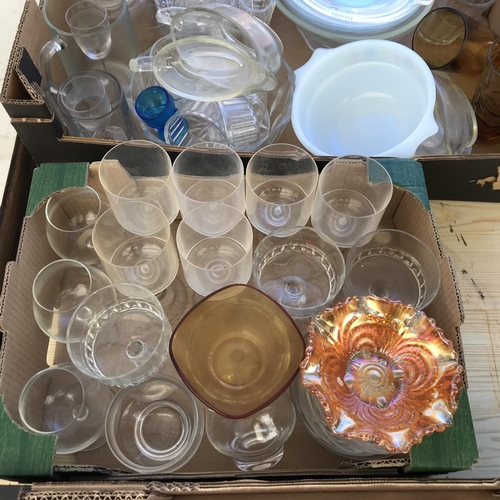 65 - 4 BOXES OF GLASSWARE