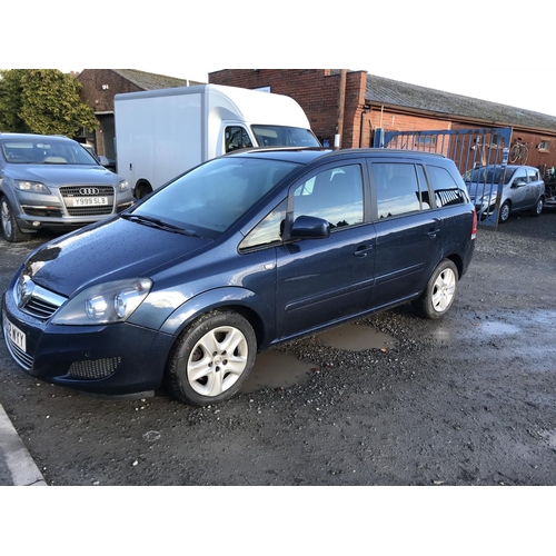 72 - 2012 VAUXHAL ZAFIRA CDTI DIESEL 12 MONTHS MOT 4 NEW TYRES NEW BATTERY NEW BRAKE PADS NEW REAR DISKS ... 