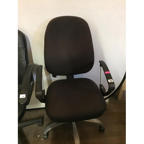 340 - 2 OFFICE SWIVEL CHAIRS