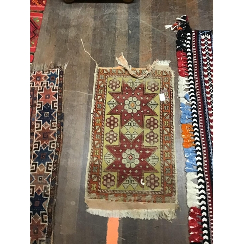 348 - 4 PATTERNED CARPETS