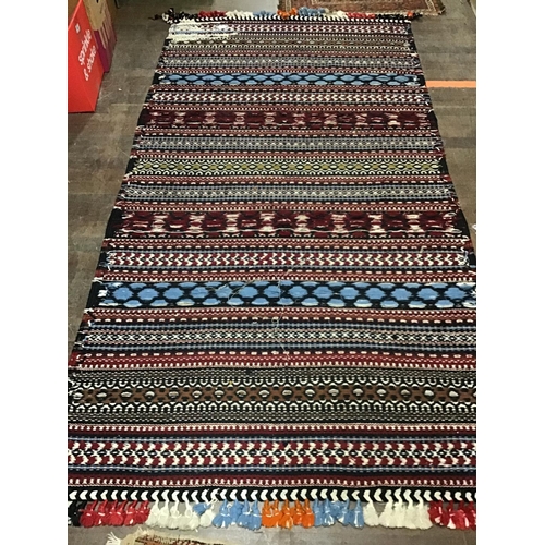 348 - 4 PATTERNED CARPETS