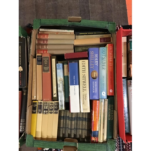 354 - 8 BOXES OF BOOKS