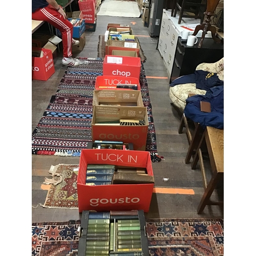 356 - 12 BOXES OF BOOKS