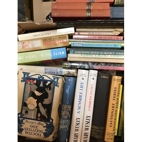 357 - 4 BOXES OF BOOKS