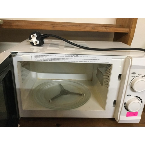 405 - ELECTRIC MICROWAVE OVEN - WORKING ORDER