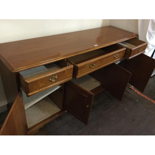 420 - MODERN 4 DOOR SIDEBOARD - 65