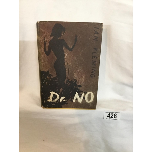 428 - JAMES BOND DR NO HARDBACK BOOK BY IAN FLEMING PLEASE SEE PICTURES FOR BOOK DETAILS