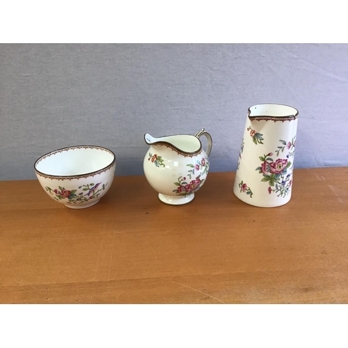 9 - LARGE QTY OF CHINA TO INCLUDE COALPORT, BESWICK, WEDGEWOOD, MASONS ETC - **DRESSER NOT INCLUDED