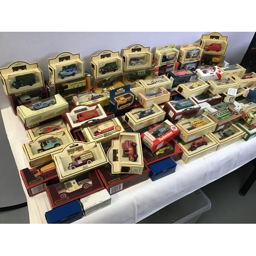 23 - CRATE OF CORGI, MATCHBOX COLLECTABLE CARS ETC