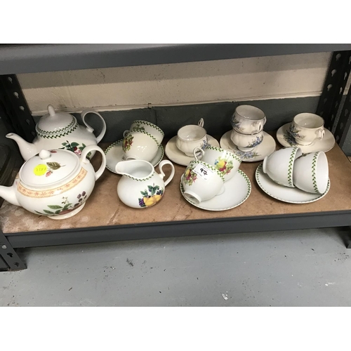 97 - PORTMEIRION PHOENIX COFFEE SET ETC