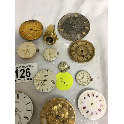 126 - QTY OF POCKET WATCH WORKS AND OTHERS