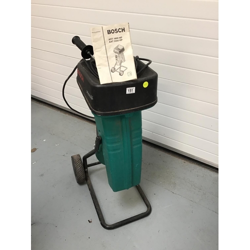 151 - BOSCH GARDEN SHREDDER