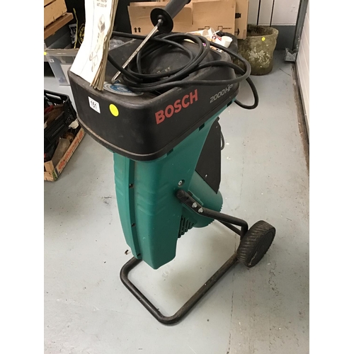 151 - BOSCH GARDEN SHREDDER