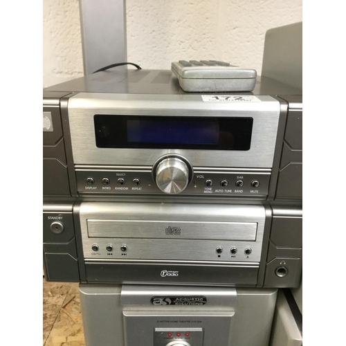 172 - QTY OF STEREO SYSTEM WITH SPEAKERS