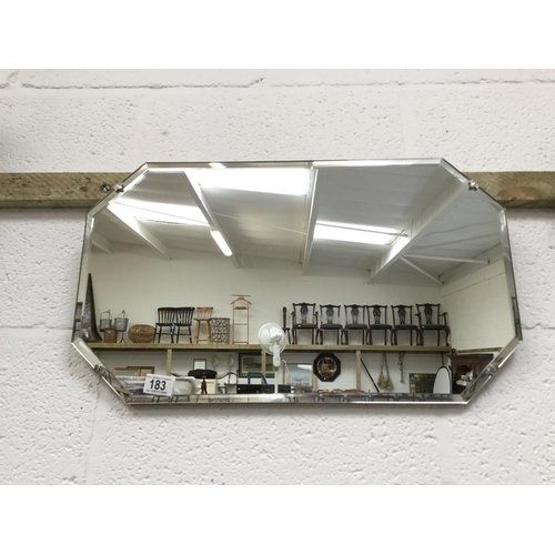 183 - 4 VINTAGE WALL MIRRORS