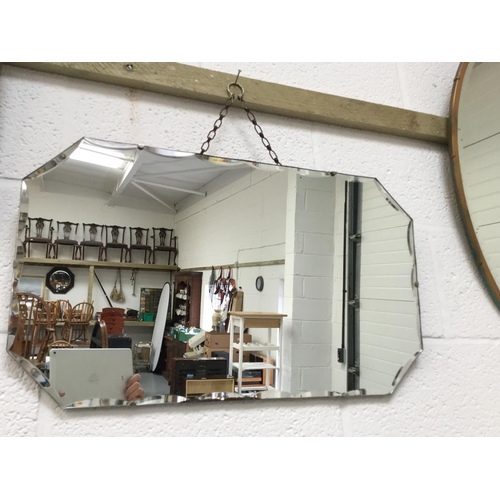 183 - 4 VINTAGE WALL MIRRORS