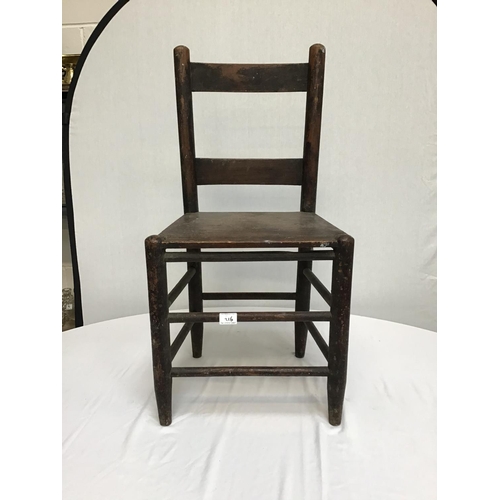 216 - VICTORIAN ARMCHAIR & 2 VICTORIAN DINING CHAIRS