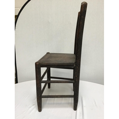 216 - VICTORIAN ARMCHAIR & 2 VICTORIAN DINING CHAIRS