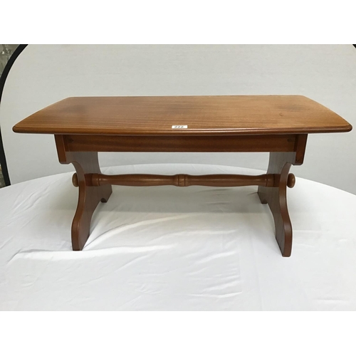 222 - TEAK COFFEE TABLE 33