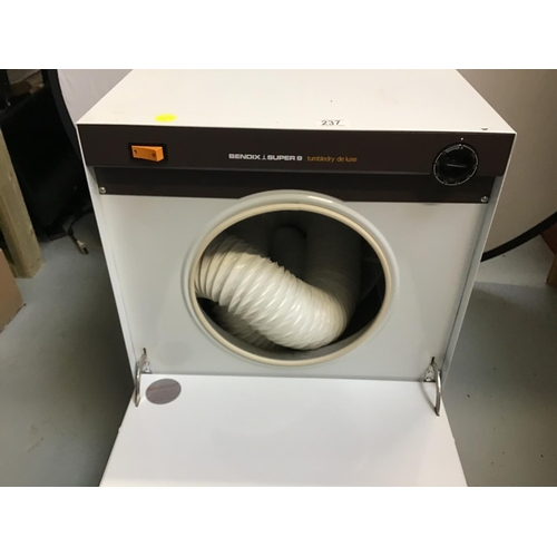 237 - BENDIX TUMBLE DRYER