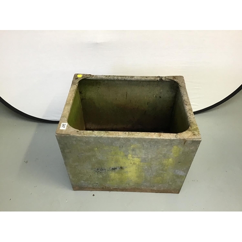 247 - VINTAGE GALVANISED TANK - 18