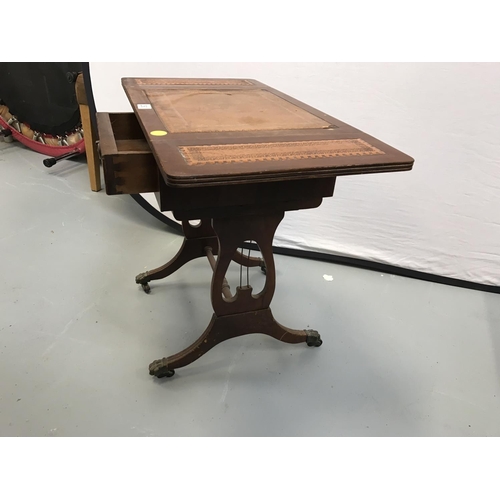 260 - REPRODUCTION SOFA TABLE A/F