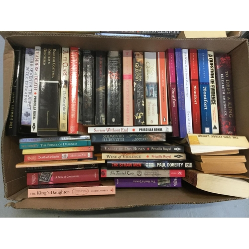 371 - 5 BOXES OF BOOKS