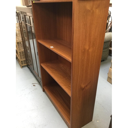 388 - VINTAGE TEAK BOOKCASE - 12