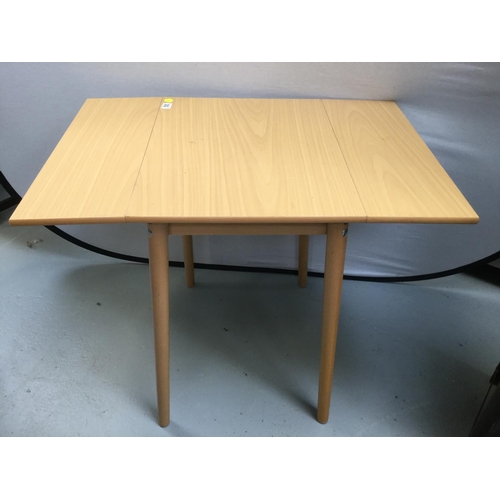 392 - MODERN DROP LEAF KITCHEN TABLE