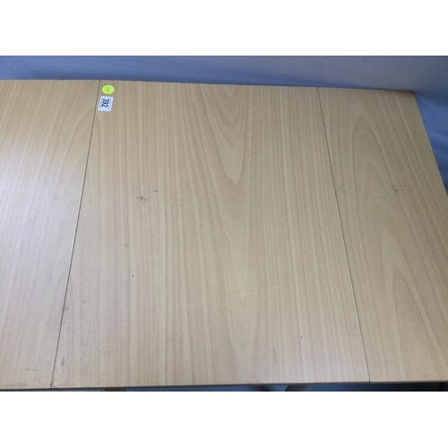 392 - MODERN DROP LEAF KITCHEN TABLE