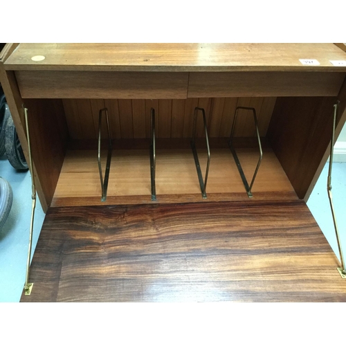 397 - PAIR OF VINTAGE BEDSIDE CHESTS, SMALL VICTORIAN TABLE AND VINTAGE CABINET