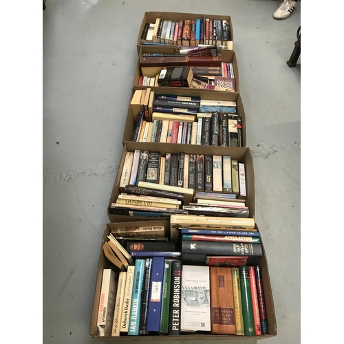 305 - 5 BOXES OF BOOKS