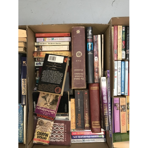 305 - 5 BOXES OF BOOKS