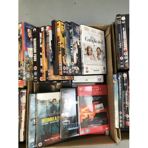 306 - 5 BOXES OF DVD'S - FILMS