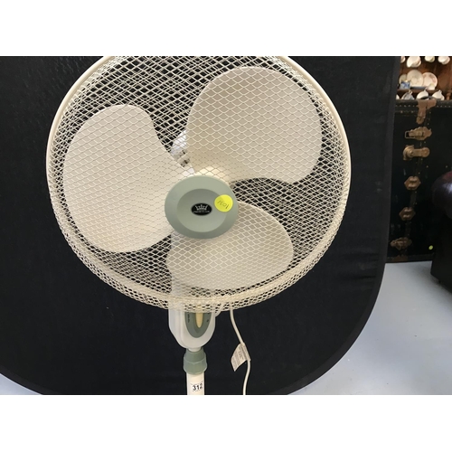 312 - FREESTANDING REVOLVING FAN