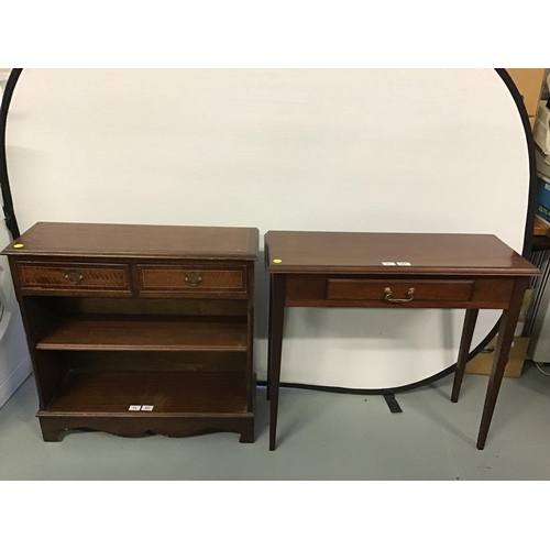 357 - REPRODUCTION CONSOLE TABLE WITH DRAWER - 33