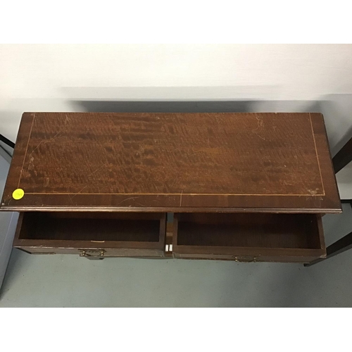 357 - REPRODUCTION CONSOLE TABLE WITH DRAWER - 33