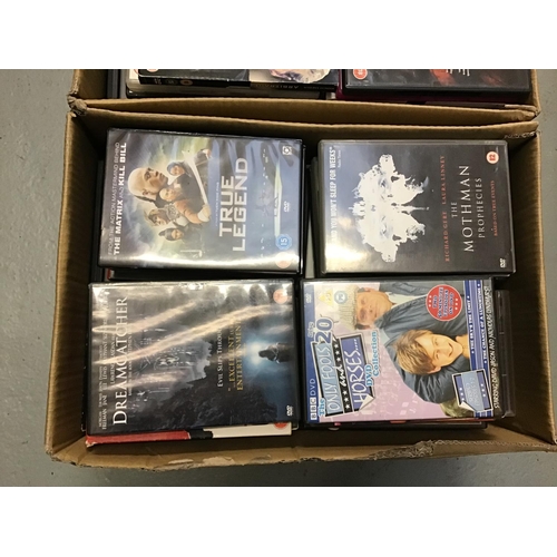 368 - 6 BOXES OF DVD'S - FILMS