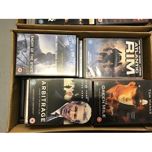 368 - 6 BOXES OF DVD'S - FILMS