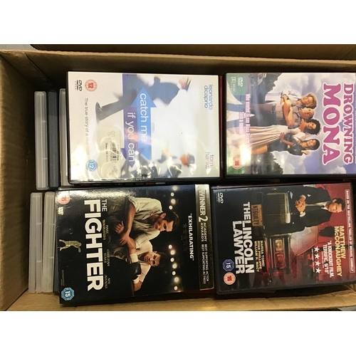 368 - 6 BOXES OF DVD'S - FILMS