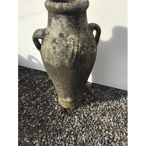 24 - 2 STONE WATER VESSELS/ GARDEN URNS