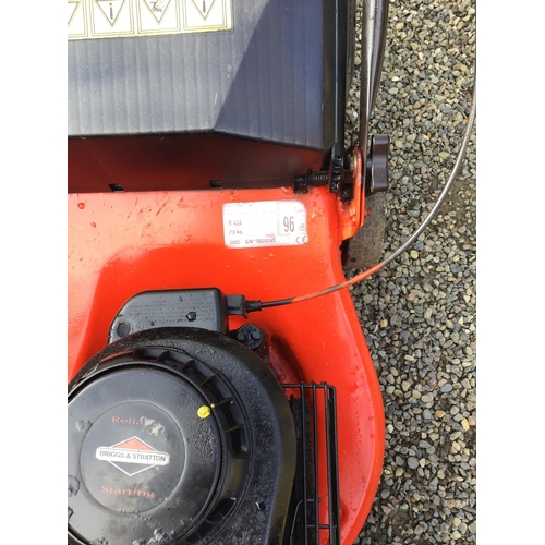 75 - LAWNKING PETROL MOWER WITH BRIGGS AND STRATTON ENGINE W/O