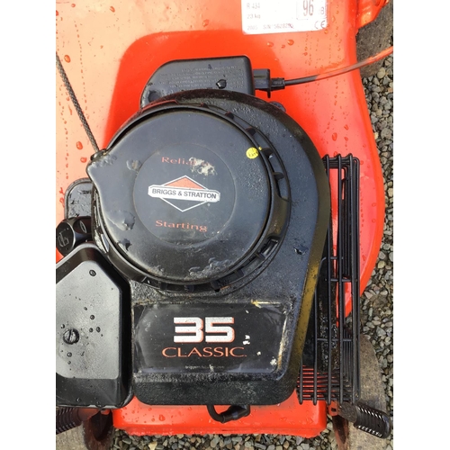 75 - LAWNKING PETROL MOWER WITH BRIGGS AND STRATTON ENGINE W/O